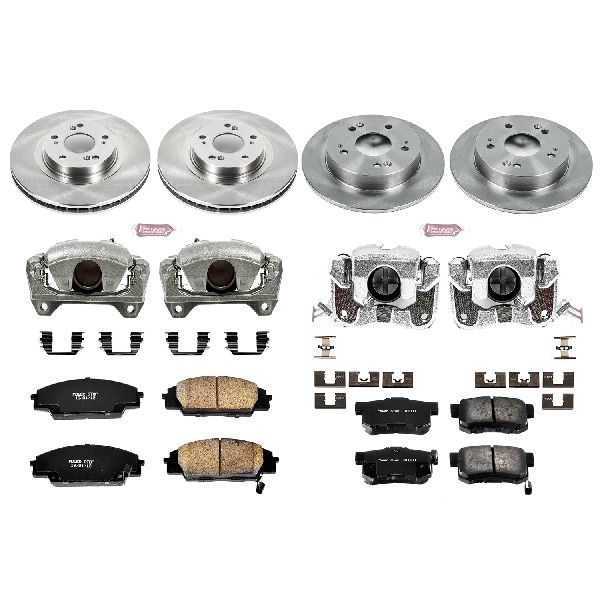 2006-2011 Honda Civic Disc Brake Kit - Front and Rear (Powerstop)