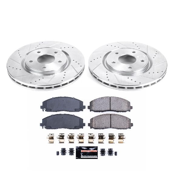 2017-2024 Chrysler Pacifica Disc Brake Kit - Front (Powerstop)