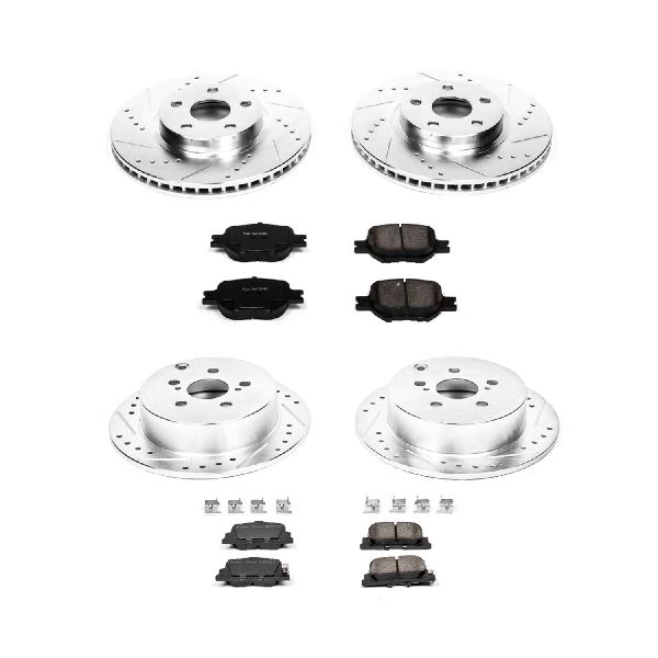 2005-2010 Scion tC Disc Brake Kit - Front and Rear (Powerstop)
