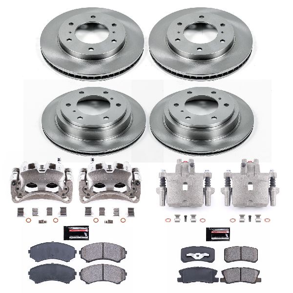 2001-2006 Mitsubishi Montero Disc Brake Kit - Front and Rear (Powerstop)