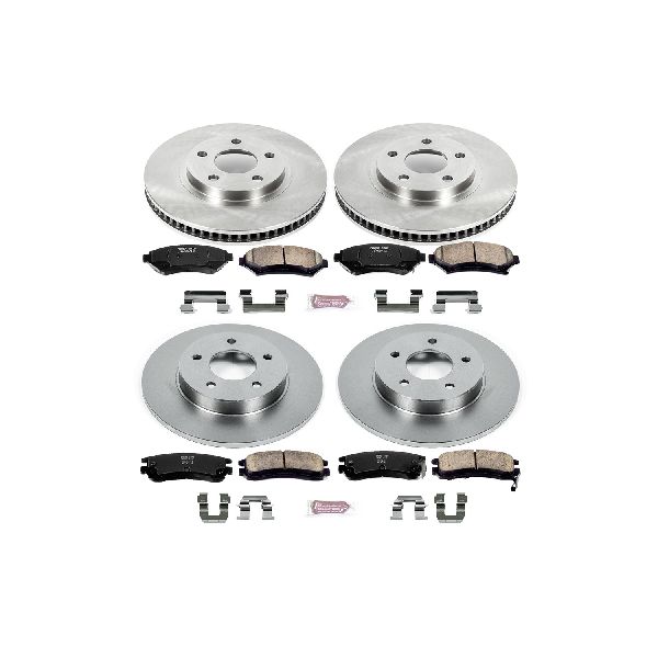 1997-2002 Cadillac Eldorado Disc Brake Kit - Front and Rear (Powerstop)