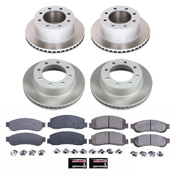 2007-2010 Ford F-350 Super Duty Disc Brake Kit - Front and Rear (Powerstop)