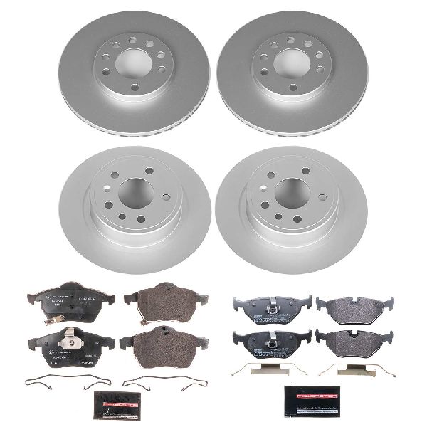 1999 Saab 9-5 Disc Brake Kit - Front and Rear (Powerstop)