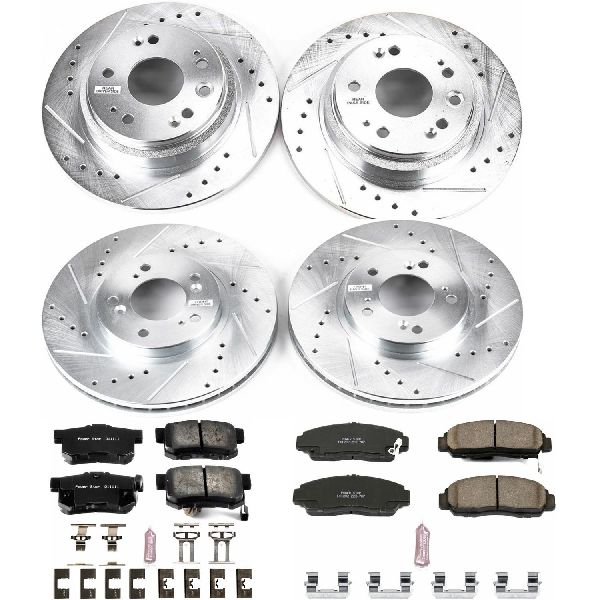 2002-2004 Acura RL Disc Brake Kit - Front and Rear (Powerstop)