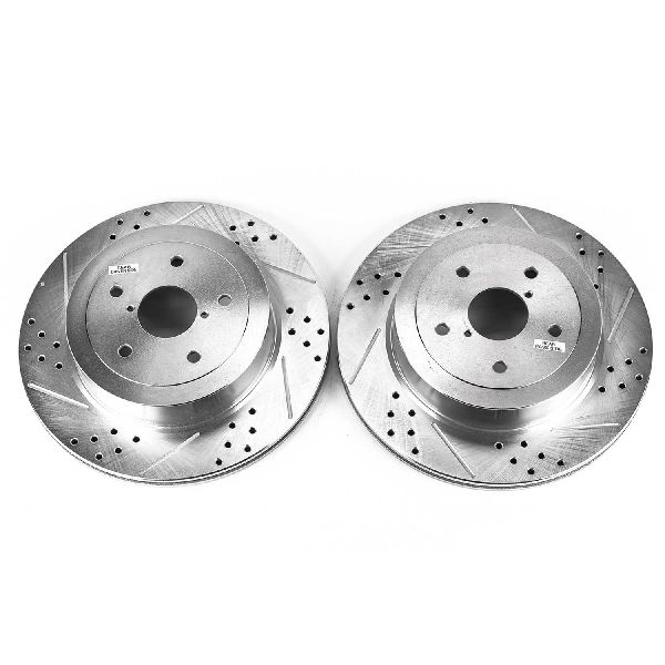 2005-2007 Subaru Impreza Disc Brake Rotor Set - Rear (Powerstop)