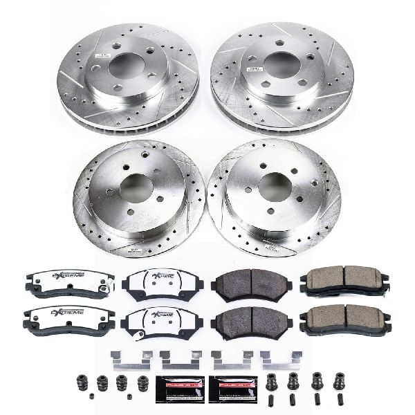 2002-2004 Oldsmobile Silhouette Disc Brake Kit - Front and Rear (Powerstop)