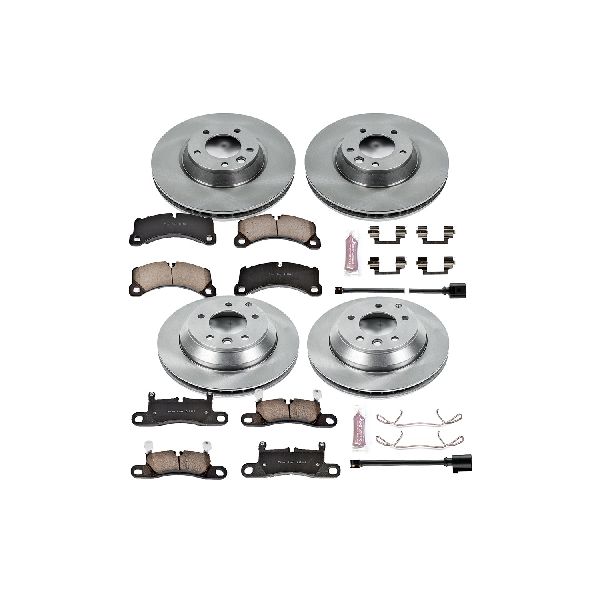 2011-2013 Porsche Cayenne Disc Brake Kit - Front and Rear (Powerstop)