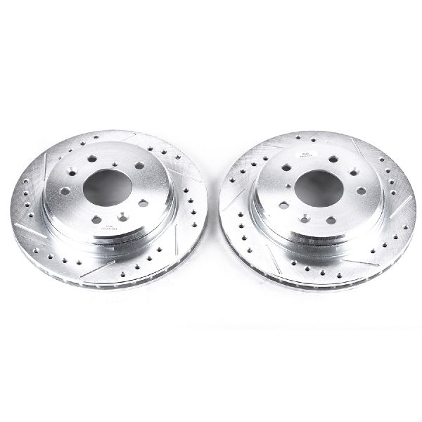 1986-1991 Mazda RX-7 Disc Brake Rotor Set - Rear (Powerstop)