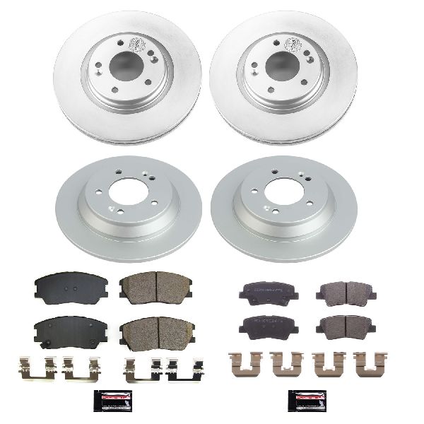 2020-2022 Kia Soul Disc Brake Kit - Front and Rear (Powerstop)
