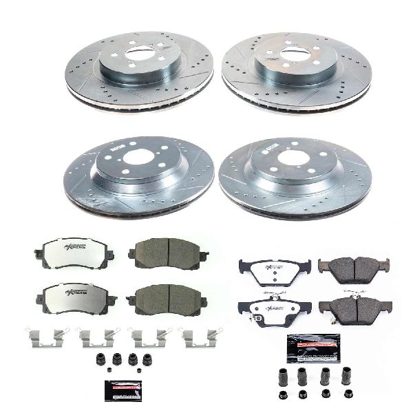 2019-2022 Subaru Forester Disc Brake Kit - Front and Rear (Powerstop)