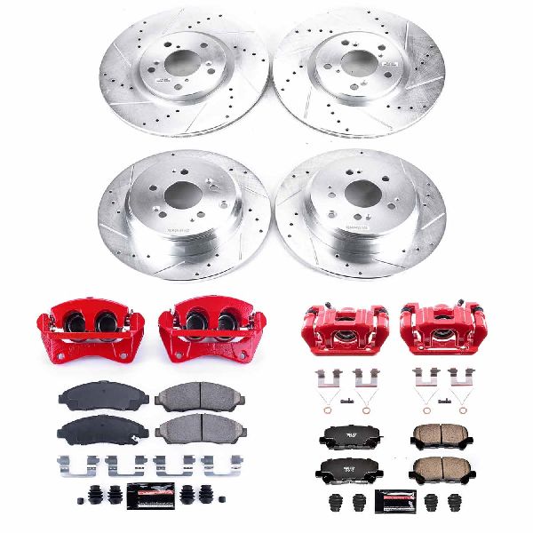 2012-2015 Honda Pilot Disc Brake Kit - Front and Rear (Powerstop)