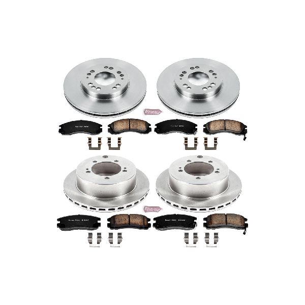 1992-1996 Mitsubishi Diamante Disc Brake Kit - Front and Rear (Powerstop)
