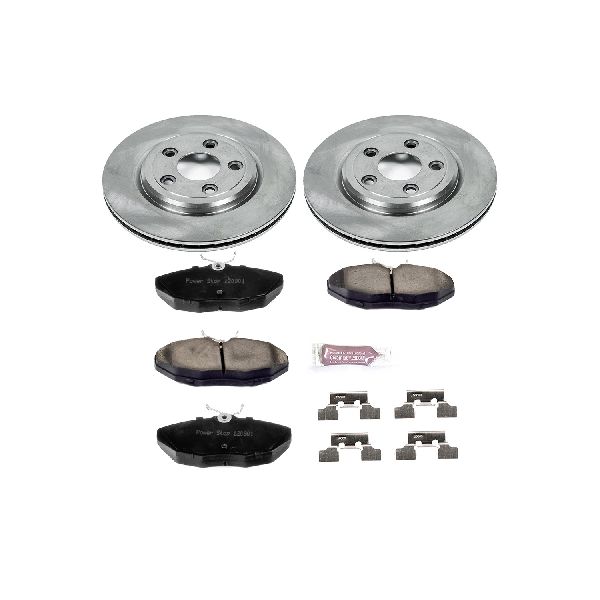 2003-2005 Jaguar S-Type Disc Brake Kit - Rear (Powerstop)