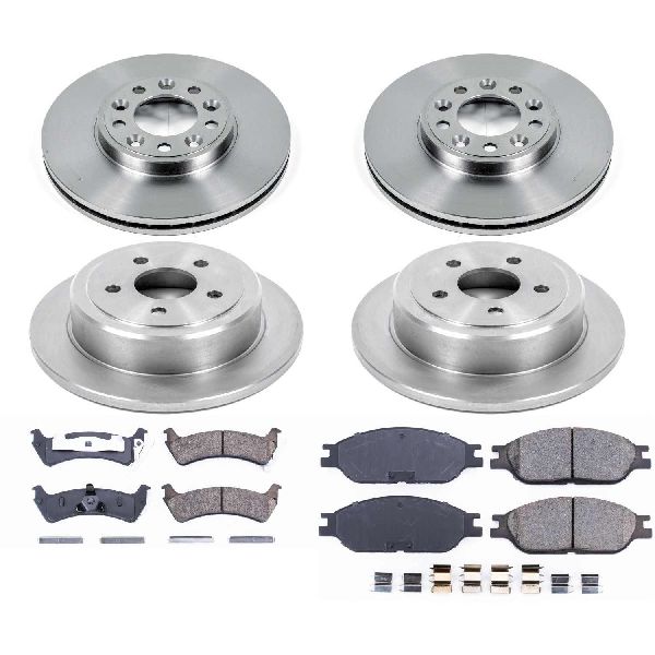 1999-2003 Ford Windstar Disc Brake Kit - Front and Rear (Powerstop)
