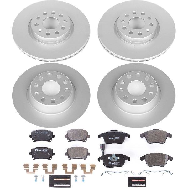 2009-2010 Volkswagen Tiguan Disc Brake Kit - Front and Rear (Powerstop)