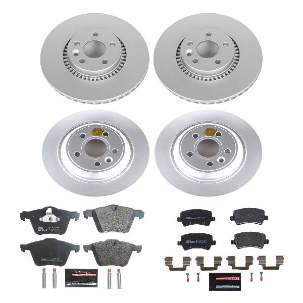 2015-2016 Volvo S80 Disc Brake Kit - Front and Rear (Powerstop)