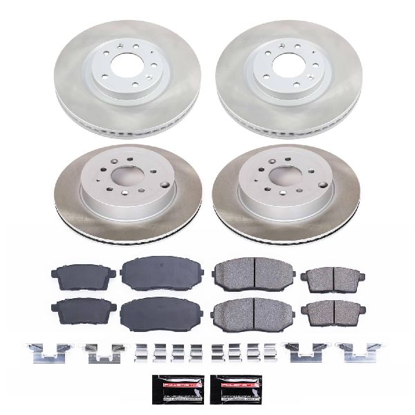 2007-2015 Mazda CX-9 Disc Brake Kit - Front and Rear (Powerstop)