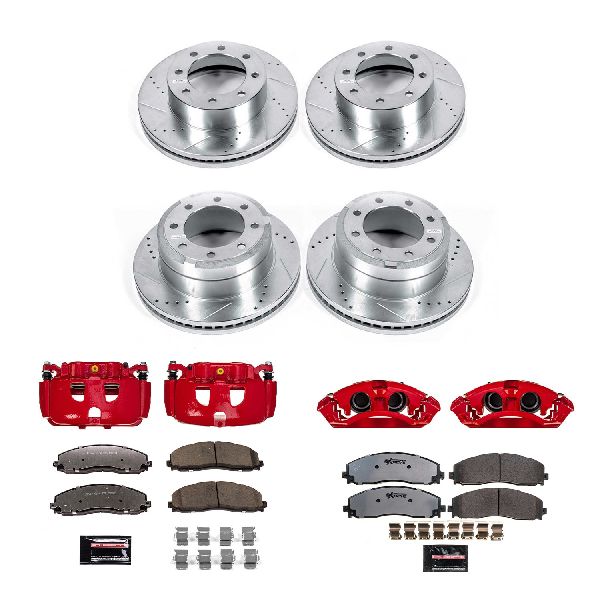 2013-2022 Ford F-350 Super Duty Disc Brake Kit - Front and Rear (Powerstop)
