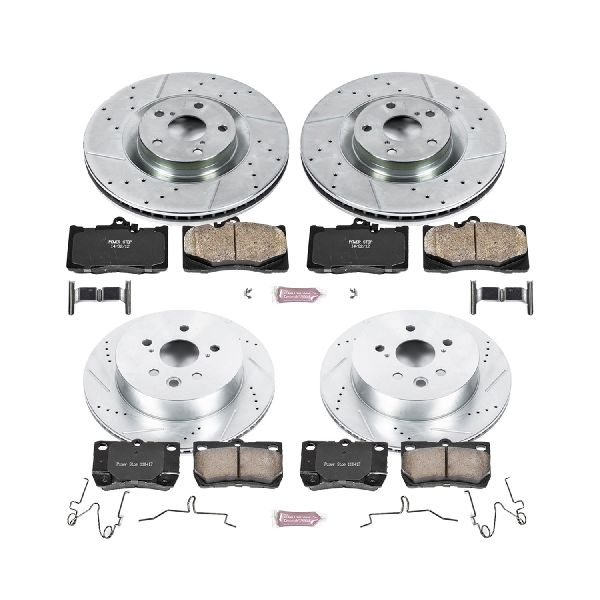 2011 Lexus GS460 Disc Brake Kit - Front and Rear (Powerstop)