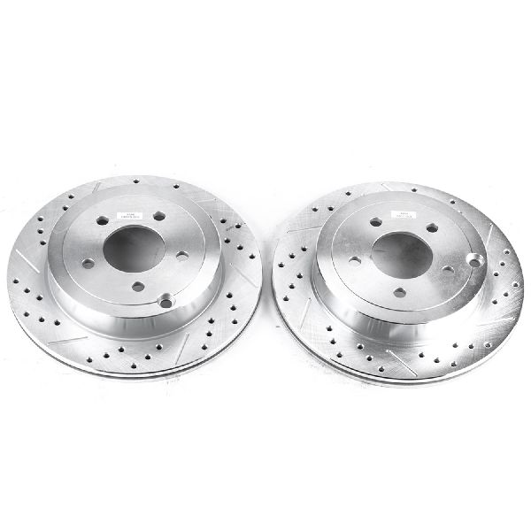 2007-2010 Lincoln MKX Disc Brake Rotor Set - Rear (Powerstop)
