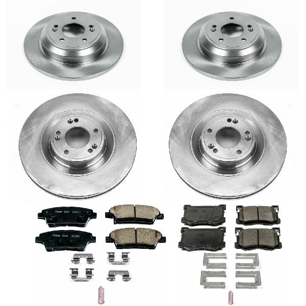 2015-2016 Hyundai Genesis Disc Brake Kit - Front and Rear (Powerstop)