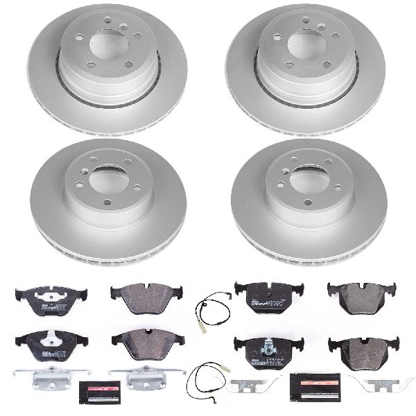2009-2010 BMW 535i xDrive Disc Brake Kit - Front and Rear (Powerstop)
