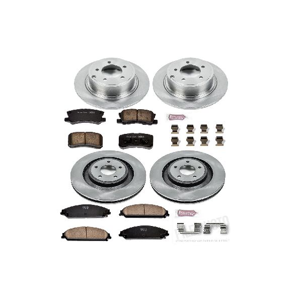 2013-2014 Dodge Avenger Disc Brake Kit - Front and Rear (Powerstop)