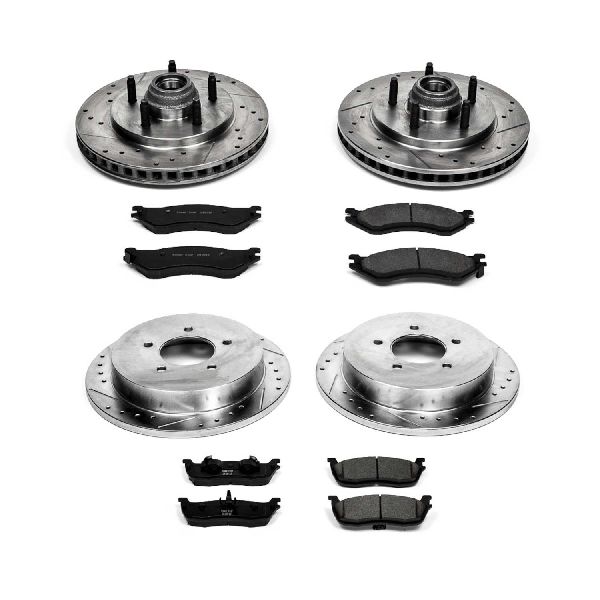 2000-2002 Lincoln Navigator Disc Brake Kit - Front and Rear (Powerstop)
