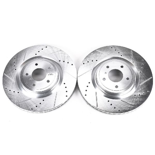 2014-2024 INFINITI Q50 Disc Brake Rotor Set - Front (Powerstop)