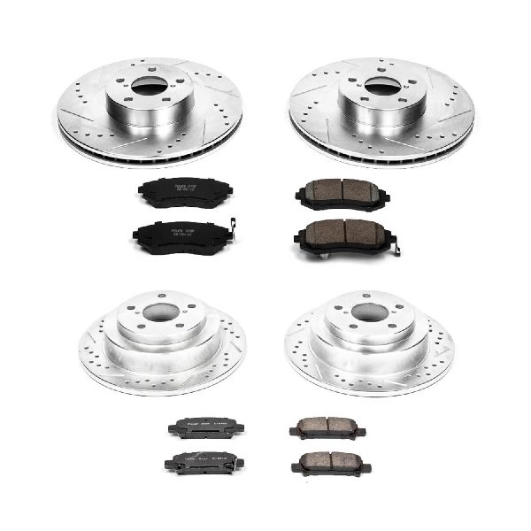 2003 Subaru Forester Disc Brake Kit - Front and Rear (Powerstop)