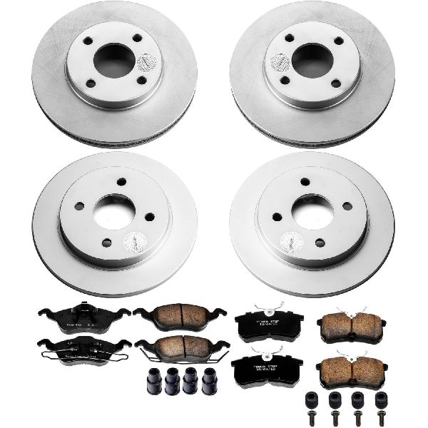 2001-2004 Ford Focus Disc Brake Kit - Front and Rear (Powerstop)