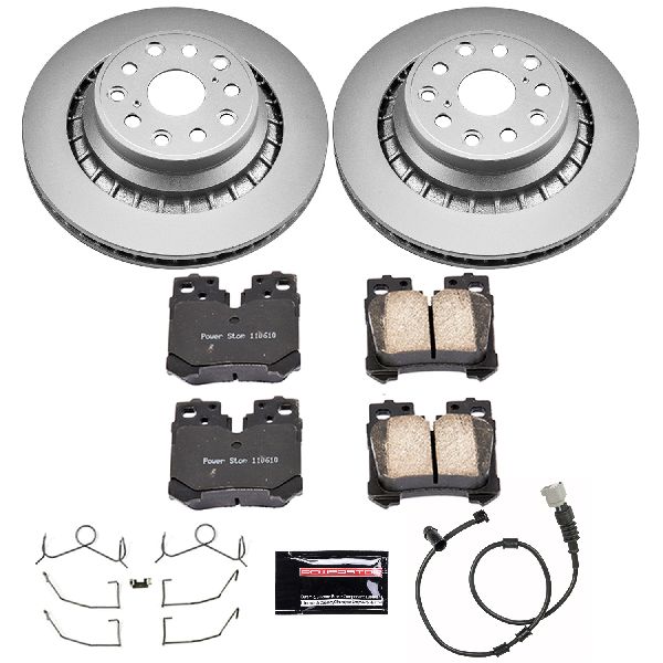 2008-2009 Lexus LS600h Disc Brake Kit - Rear (Powerstop)