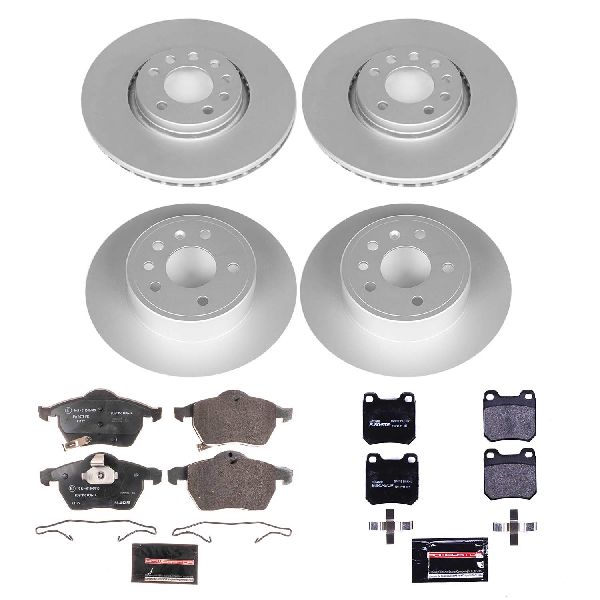1999-2002 Saab 9-3 Disc Brake Kit - Front and Rear (Powerstop)