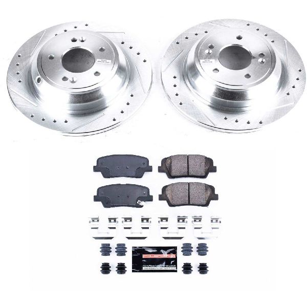 2009 Hyundai Genesis Disc Brake Kit - Rear (Powerstop)