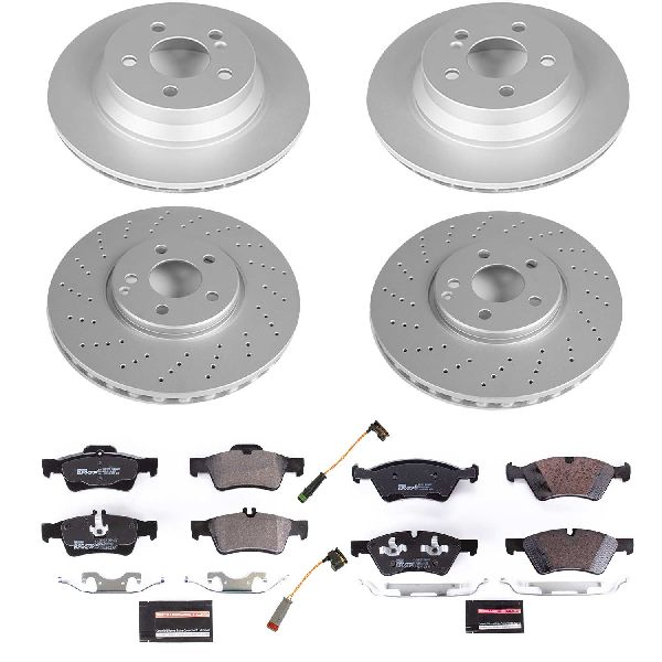 2006 Mercedes-Benz E500 Disc Brake Kit - Front and Rear (Powerstop)