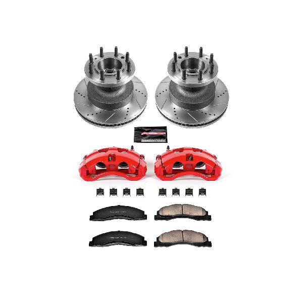 2008-2025 Ford E-350 Super Duty Disc Brake Kit - Front (Powerstop)
