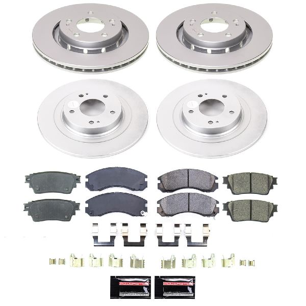 2018-2020 Mitsubishi Outlander PHEV Disc Brake Kit - Front and Rear (Powerstop)