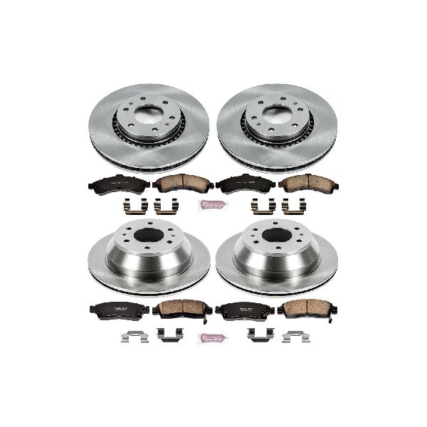 2005 GMC Envoy Disc Brake Kit - Front and Rear (Powerstop)