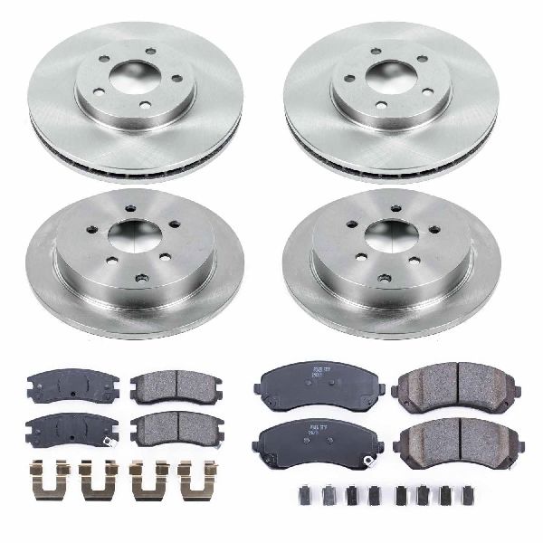 2001-2005 Pontiac Aztek Disc Brake Kit - Front and Rear (Powerstop)