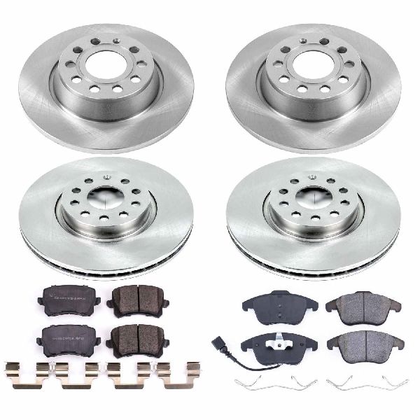2015 Audi Q3 Disc Brake Kit - Front and Rear (Powerstop)