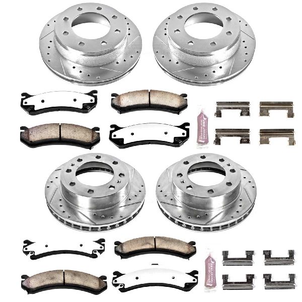 1999-2004 GMC Sierra 2500 Disc Brake Kit - Front and Rear (Powerstop)