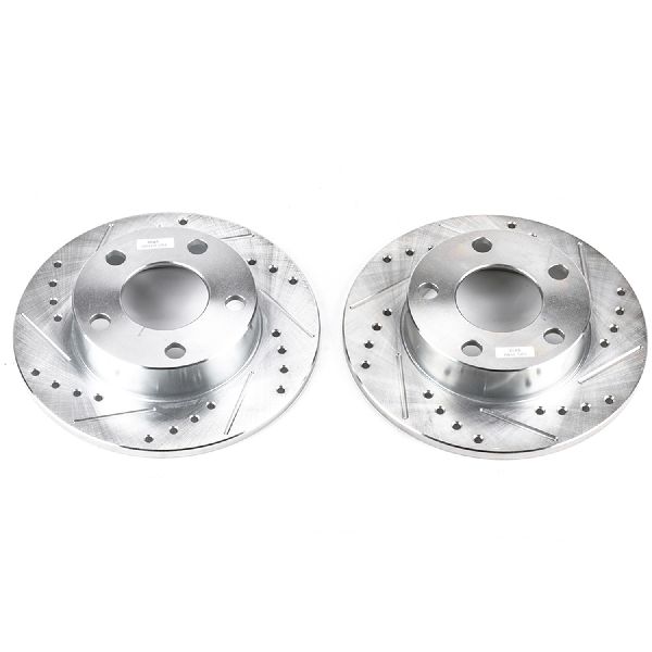 1996-2001 Audi A4 Quattro Disc Brake Rotor Set - Rear (Powerstop)