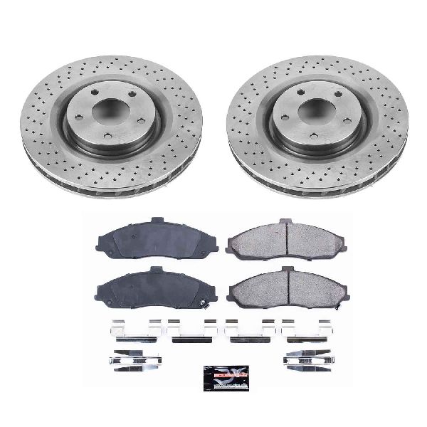 2006-2009 Cadillac XLR Disc Brake Kit - Front (Powerstop)