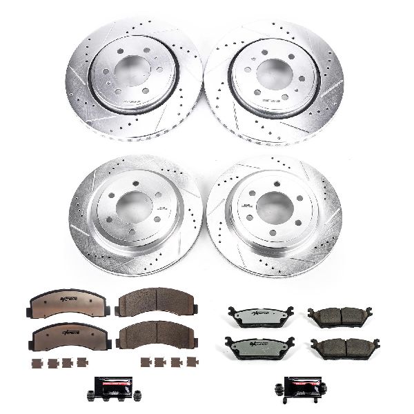 2018-2021 Lincoln Navigator Disc Brake Kit - Front and Rear (Powerstop)