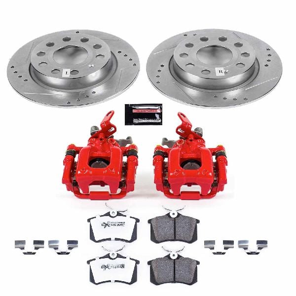 2018 Volkswagen Jetta Disc Brake Kit - Rear (Powerstop)