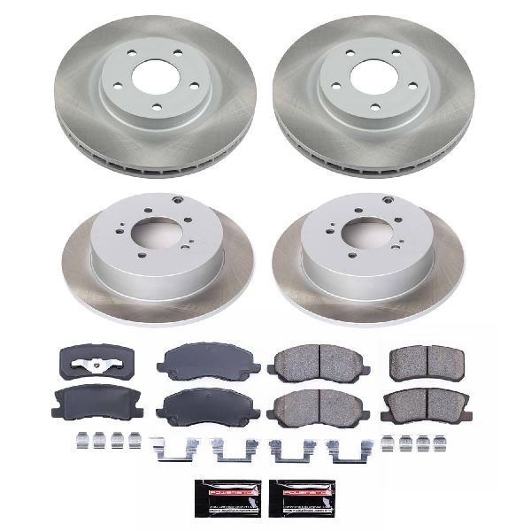 2007-2013 Mitsubishi Outlander Disc Brake Kit - Front and Rear (Powerstop)