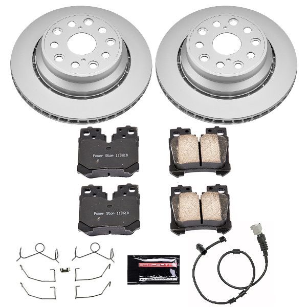 2007-2009 Lexus LS460 Disc Brake Kit - Rear (Powerstop)