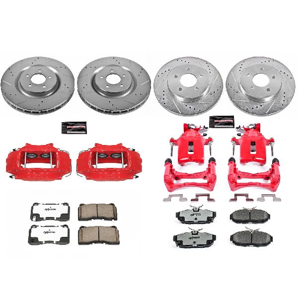 2011-2014 Ford Mustang Disc Brake Kit - Front and Rear (Powerstop)