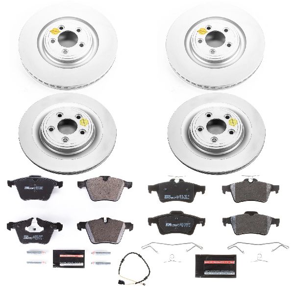 2010-2012 Jaguar XK Disc Brake Kit - Front and Rear (Powerstop)