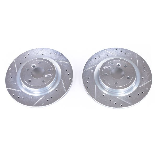 2016-2024 Jaguar XF Disc Brake Rotor Set - Rear (Powerstop)